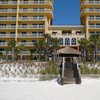 Tiki bar and board walk